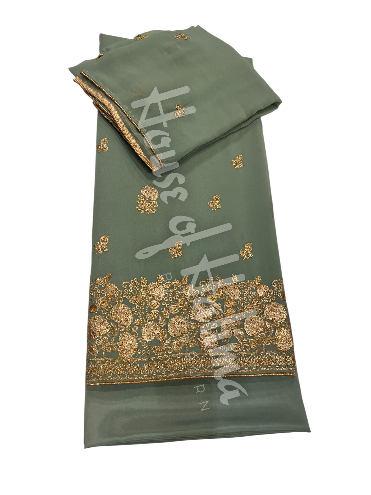 Embroidered georgettes 4pcs (5405)