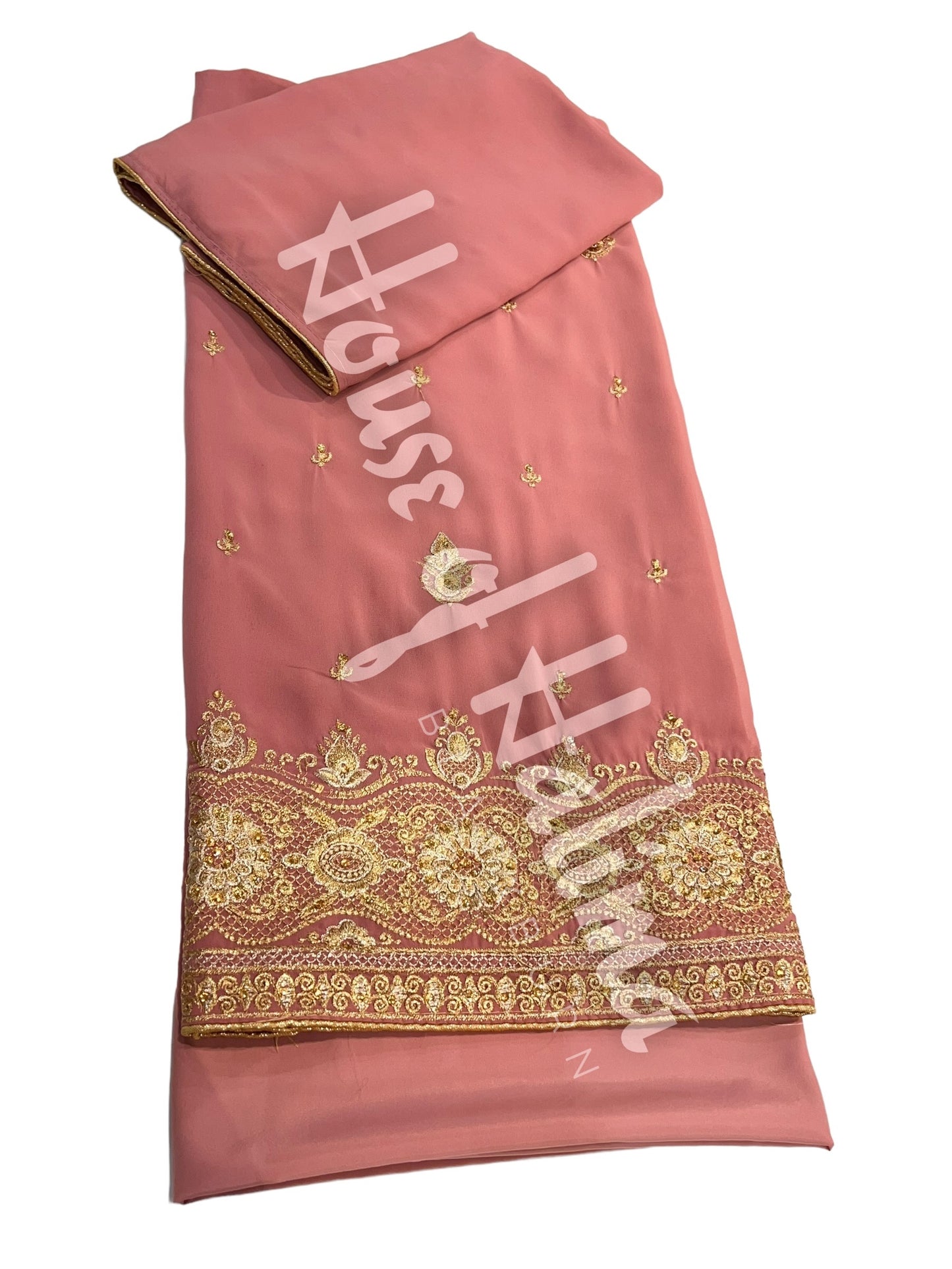 Embroidered georgettes 4pcs (5490)