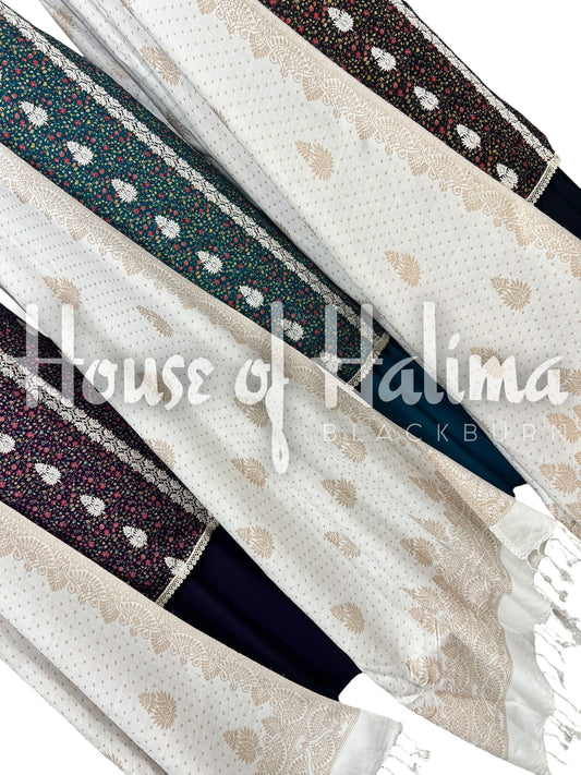 Embroidered alpines 3pcs
