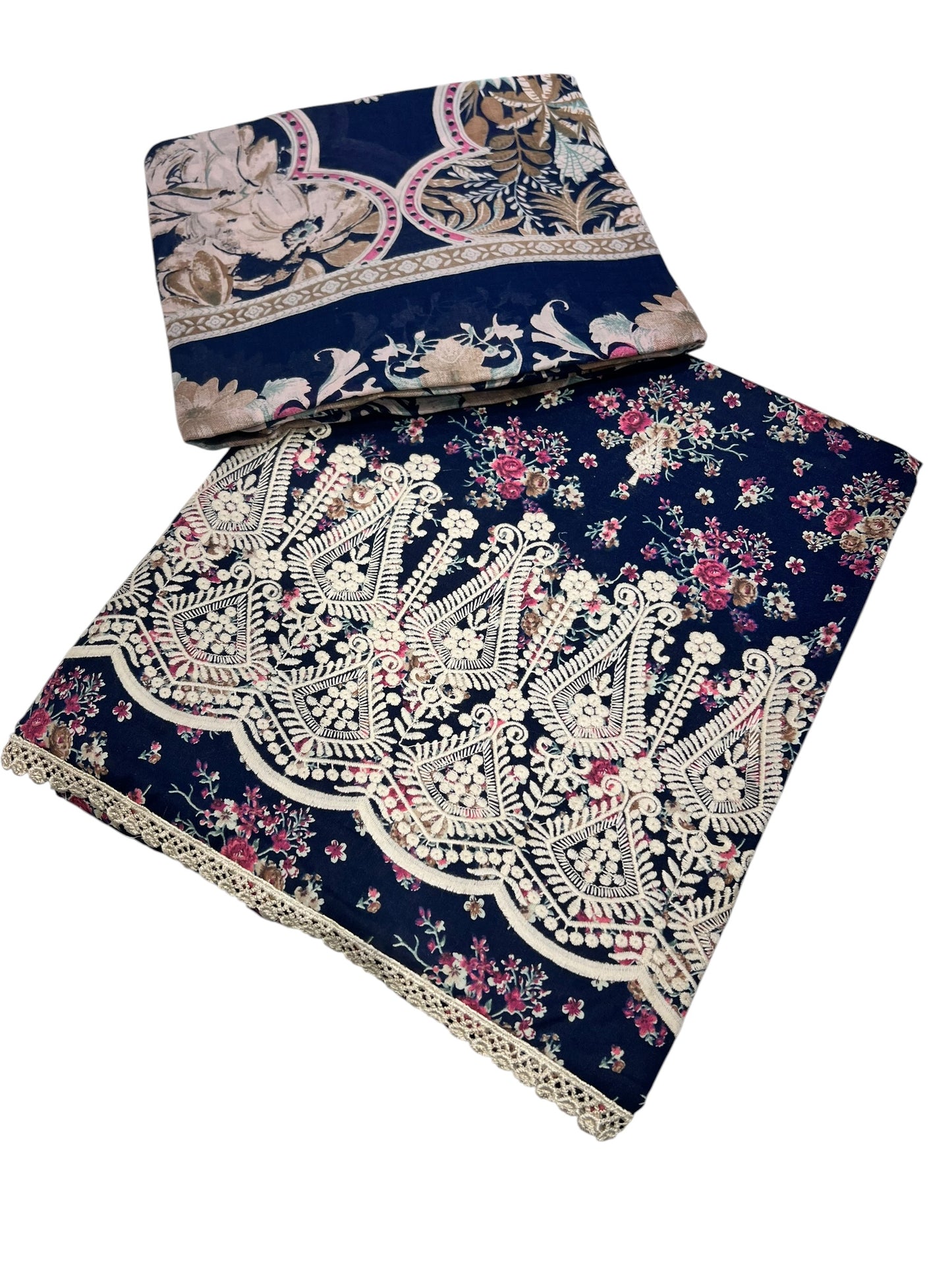 Embroidered cottons 3pcs
