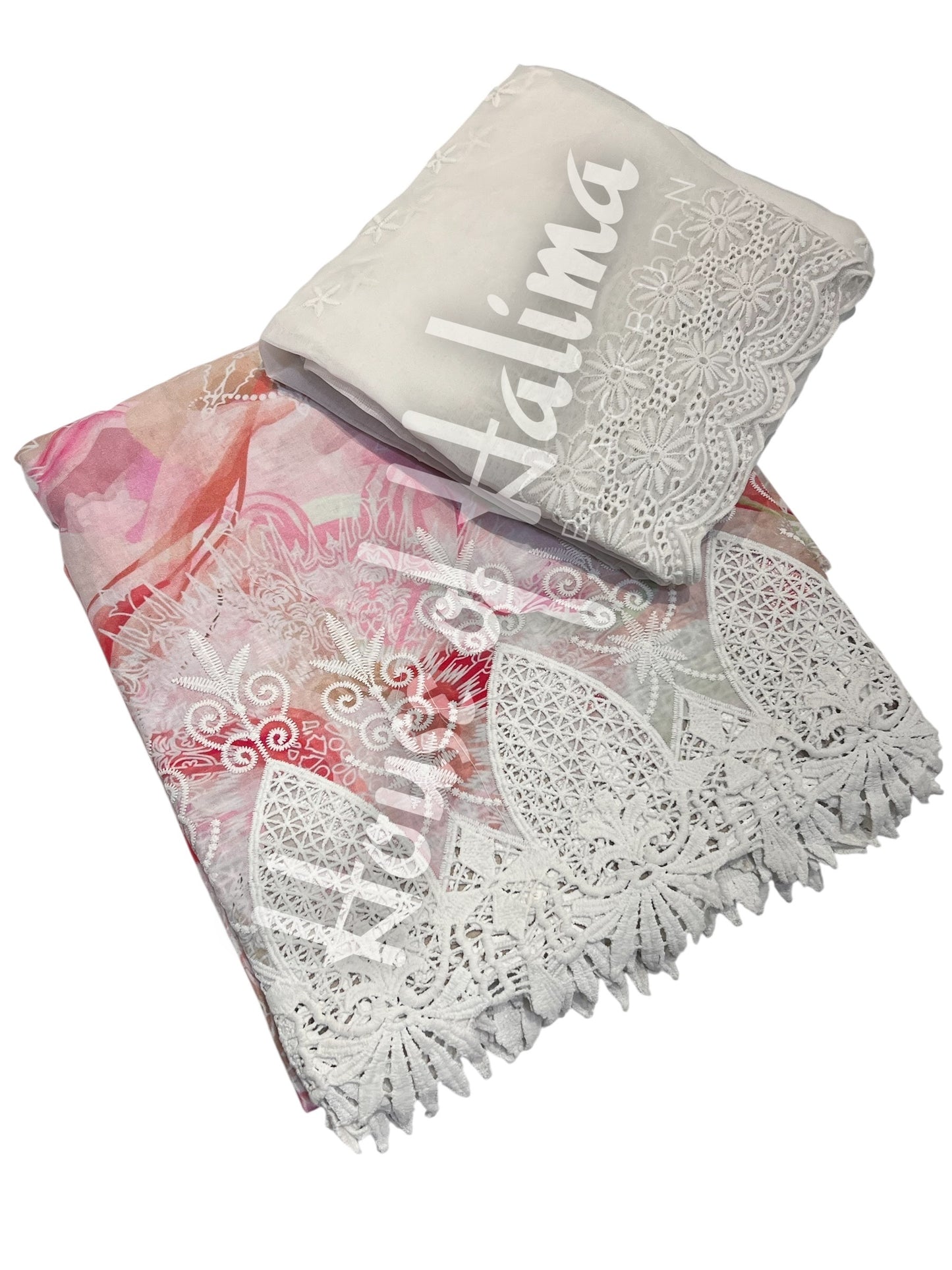 Cutwork cottons 3pcs