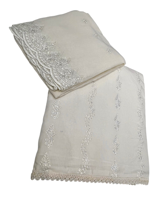 Embroidered cottons 3pcs