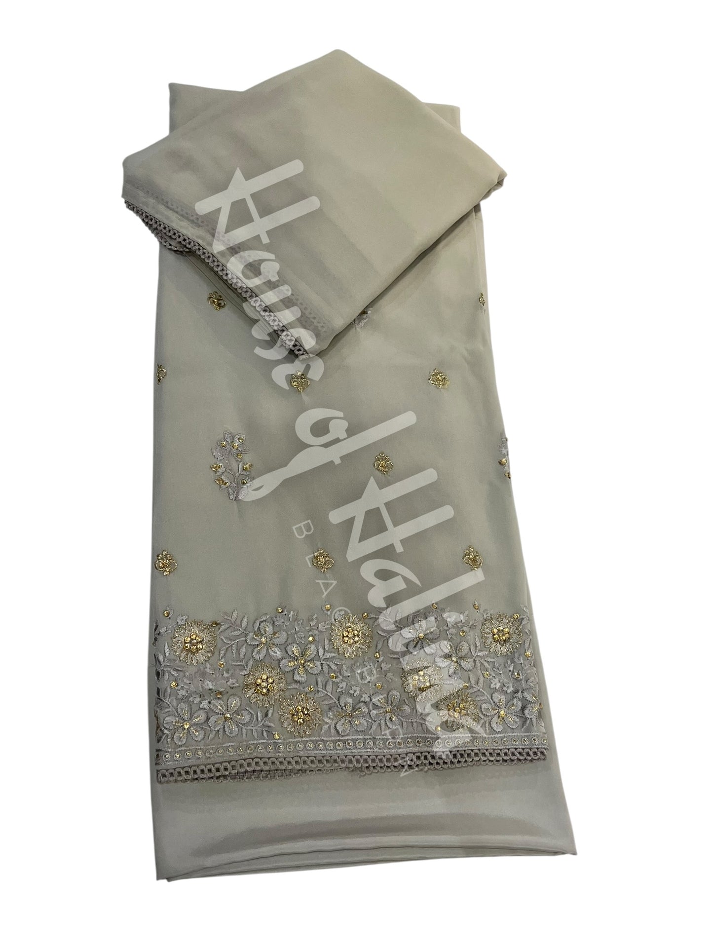 Embroidered georgettes 4pcs (5490)