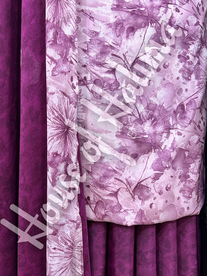 Premium quality french crepe print 3pcs