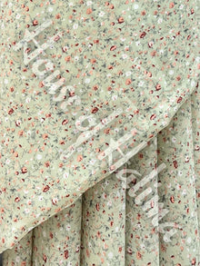 Indonesian georgette print 2pcs