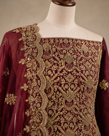 Embellished Shisha Silk 4 Piece Asian Occasionwear Suit