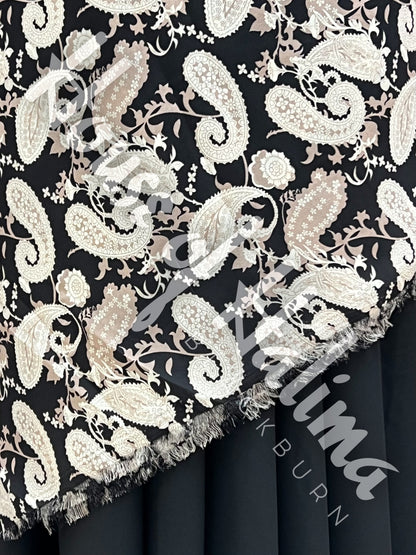 Indonesian georgette print 2pcs