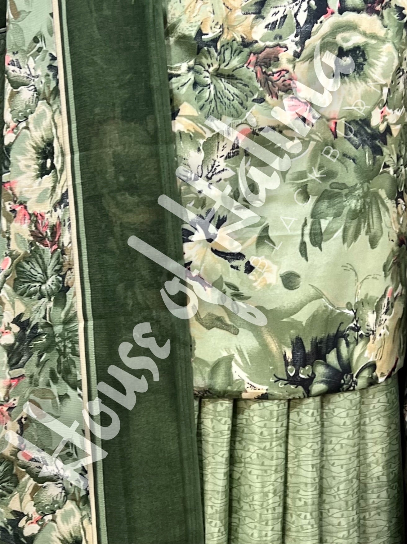 French crepe print 3pcs