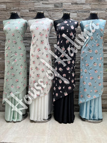 Armani touch satin print 2pcs