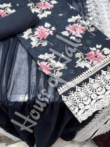 Embroidered cottons 3pcs