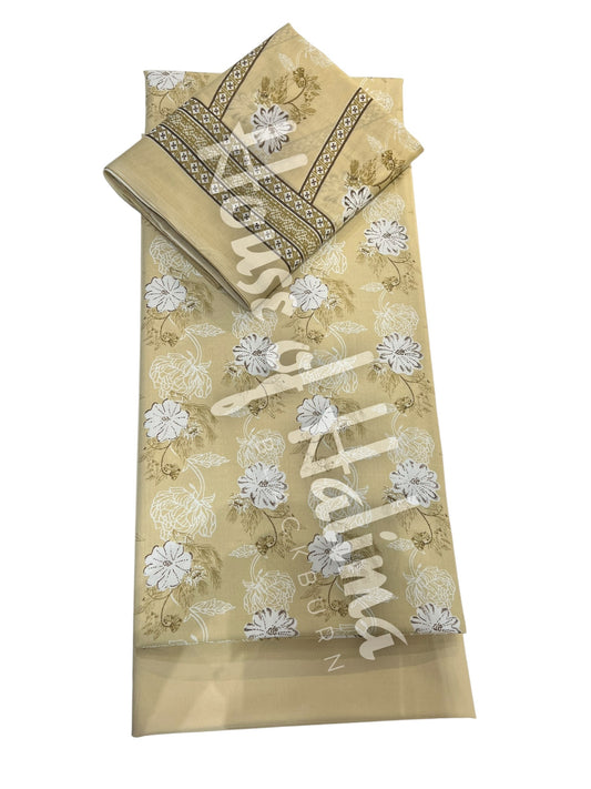 Printed cottons 3pcs