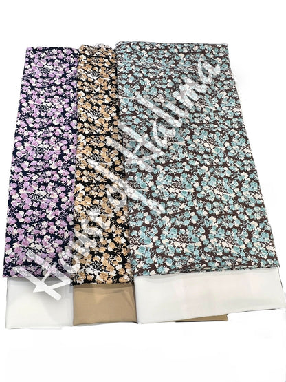Viscose (lilan) print 2pcs