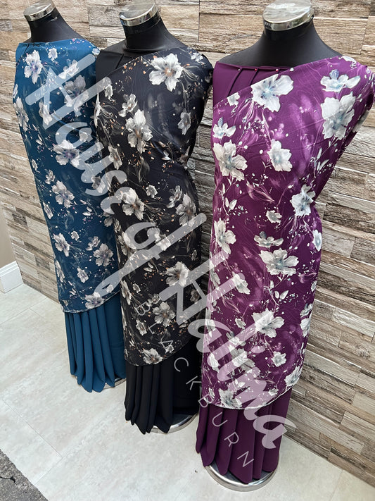 Powder touch print 2pcs
