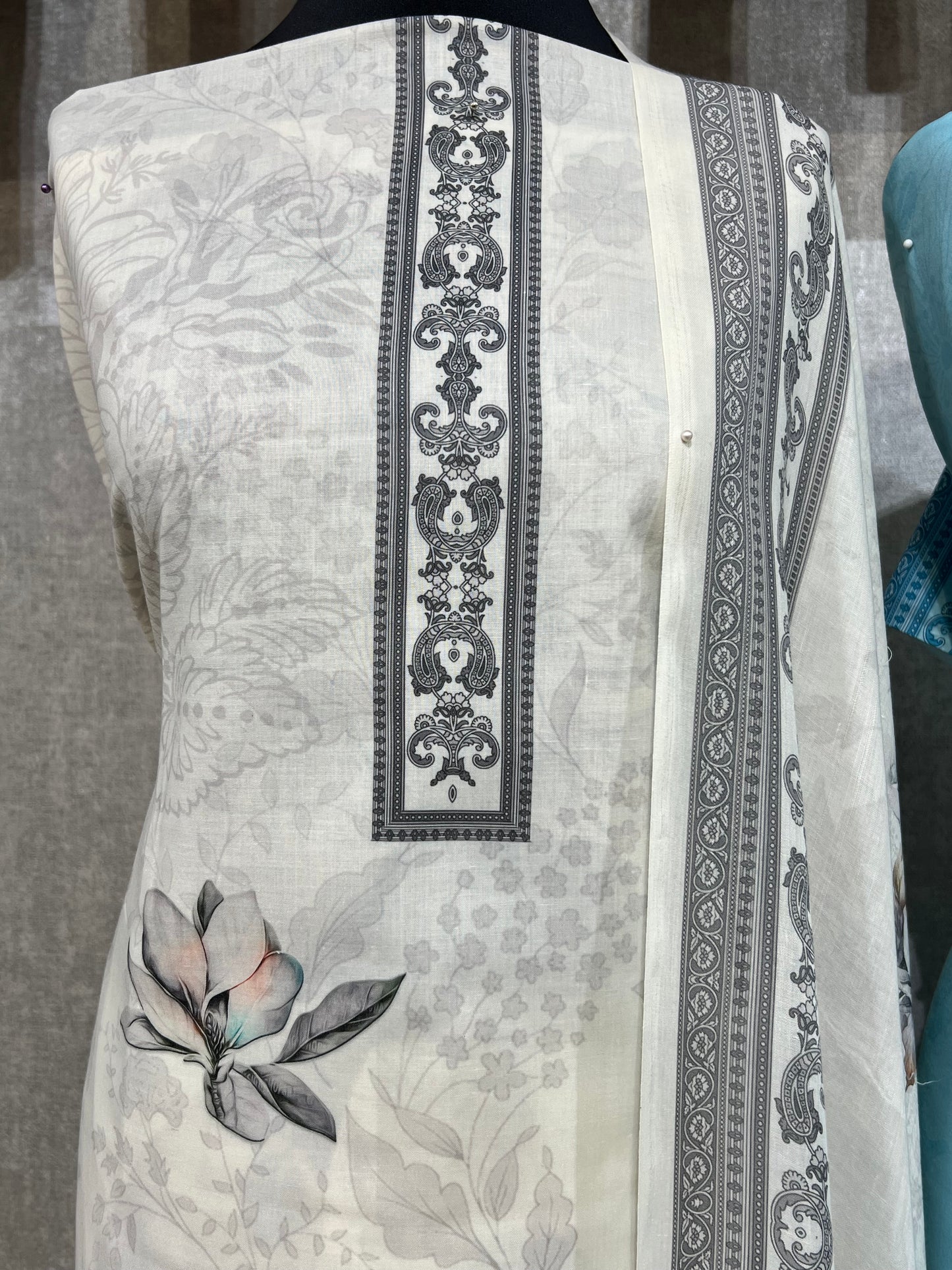Printed cotton lawn 3pcs