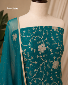 Embroidered Georgette 4 Piece Asian Occasionwear Suit