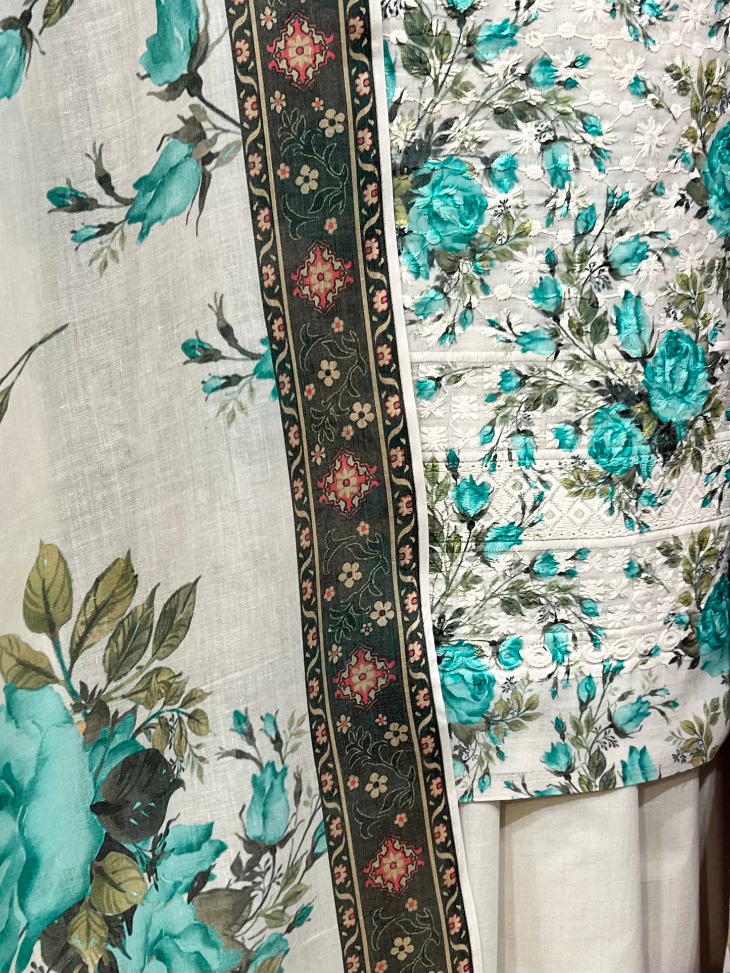 Chikankari cottons 3pcs