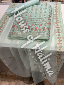 Embroidered georgettes (4pcs)