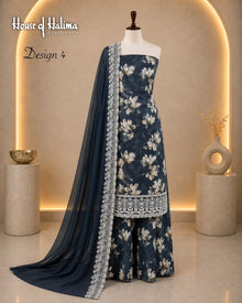 Embroidered cottons (full print) 3pcs