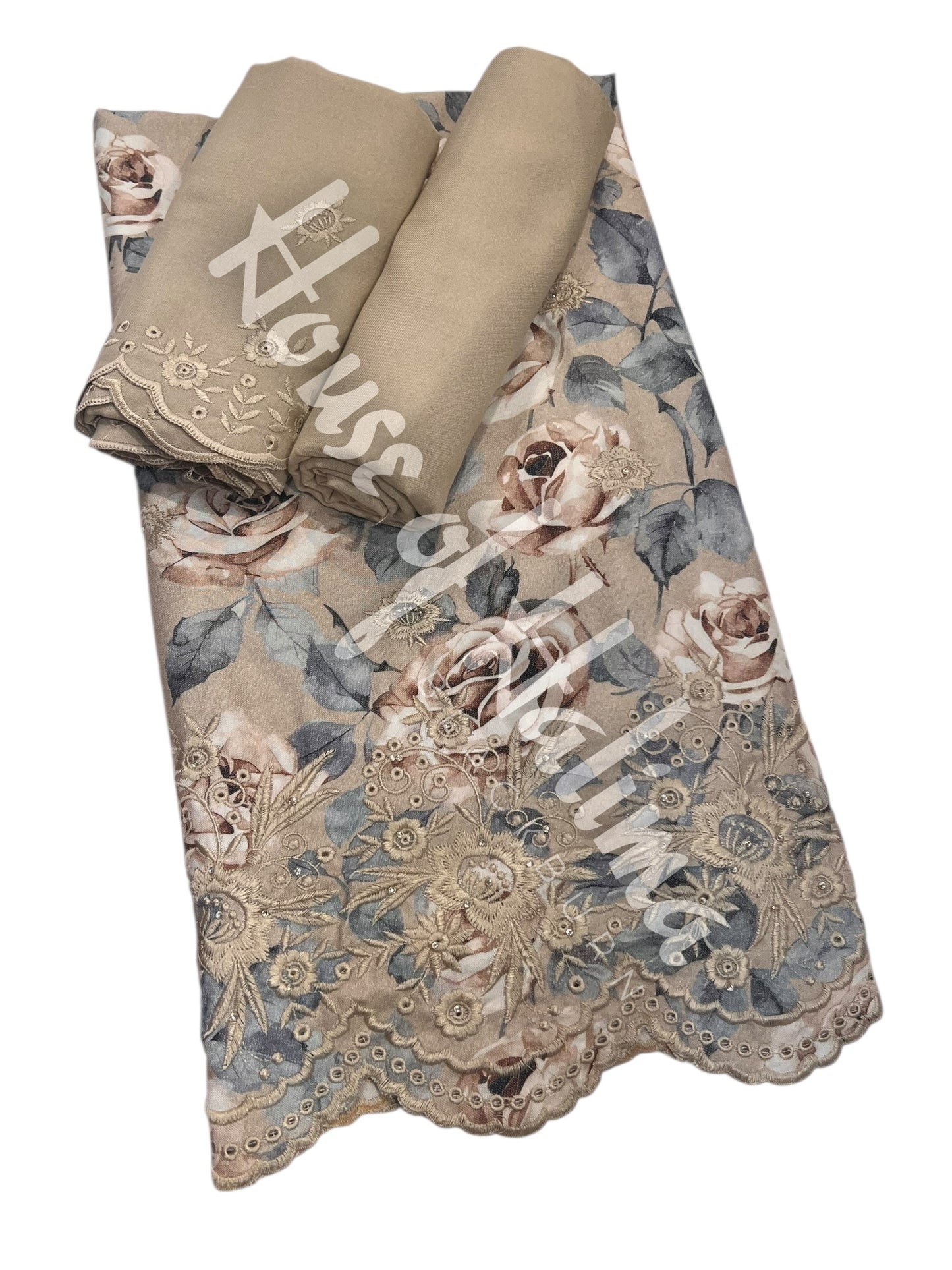 Embroidered alpines 3pcs
