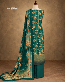 Alpine 3-Piece Digital Floral Print Unstitched Suit