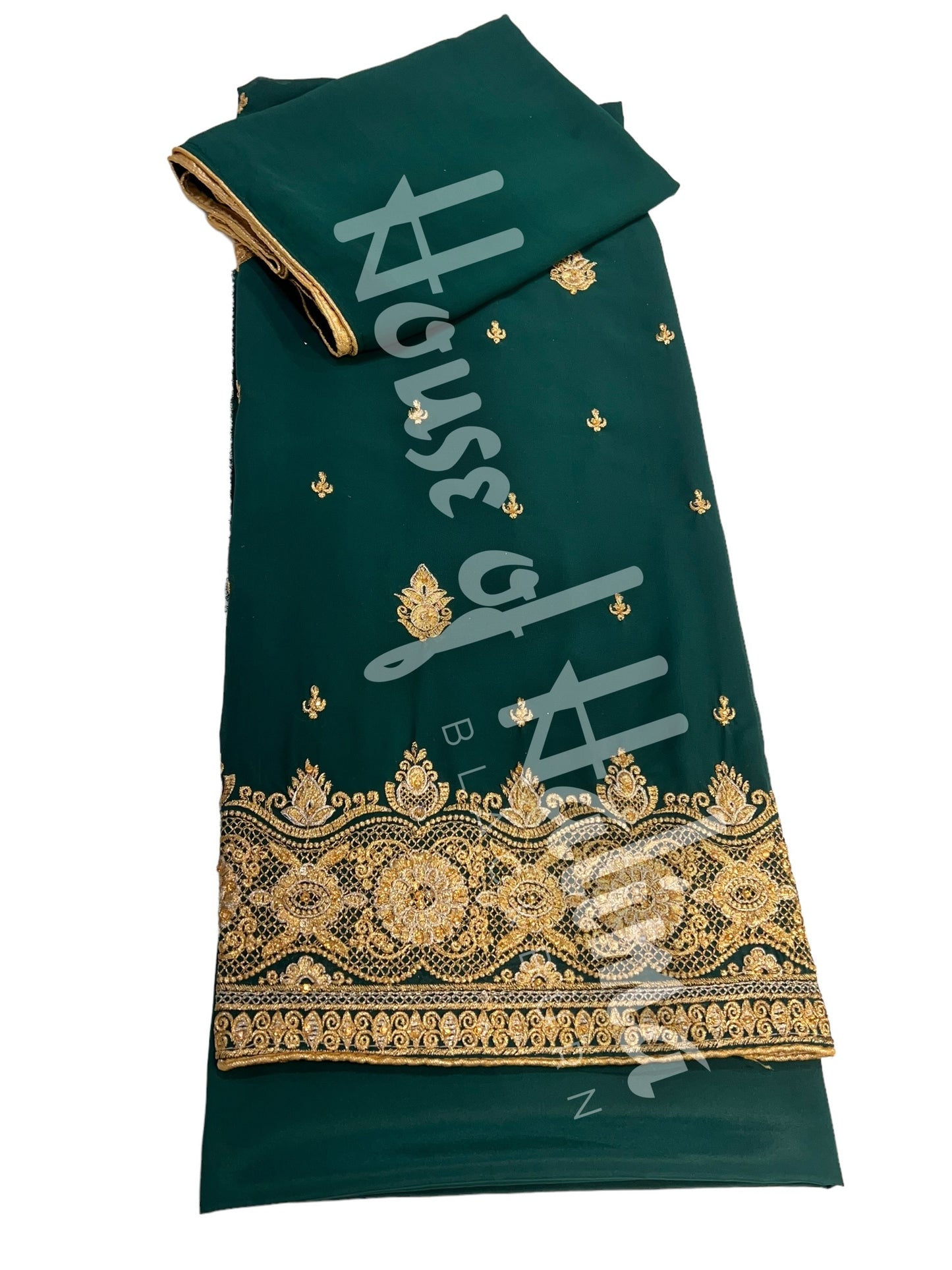 Embroidered georgettes 4pcs (5490)