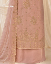 Embroidered Georgette 4 Piece Asian Occasionwear Suit