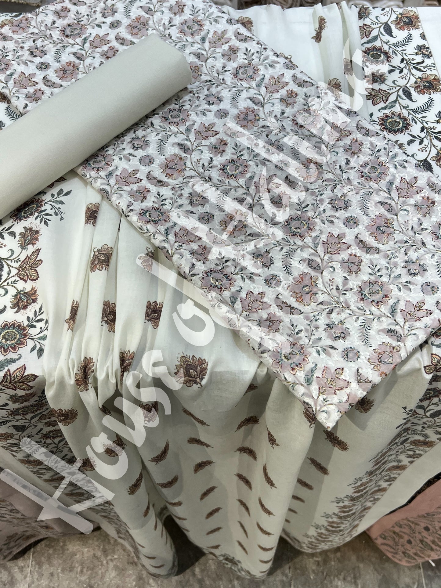Chikankari cotton 3pcs