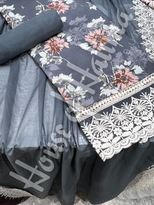Embroidered cottons 3pcs