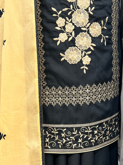 Embroidered cottons 3pcs