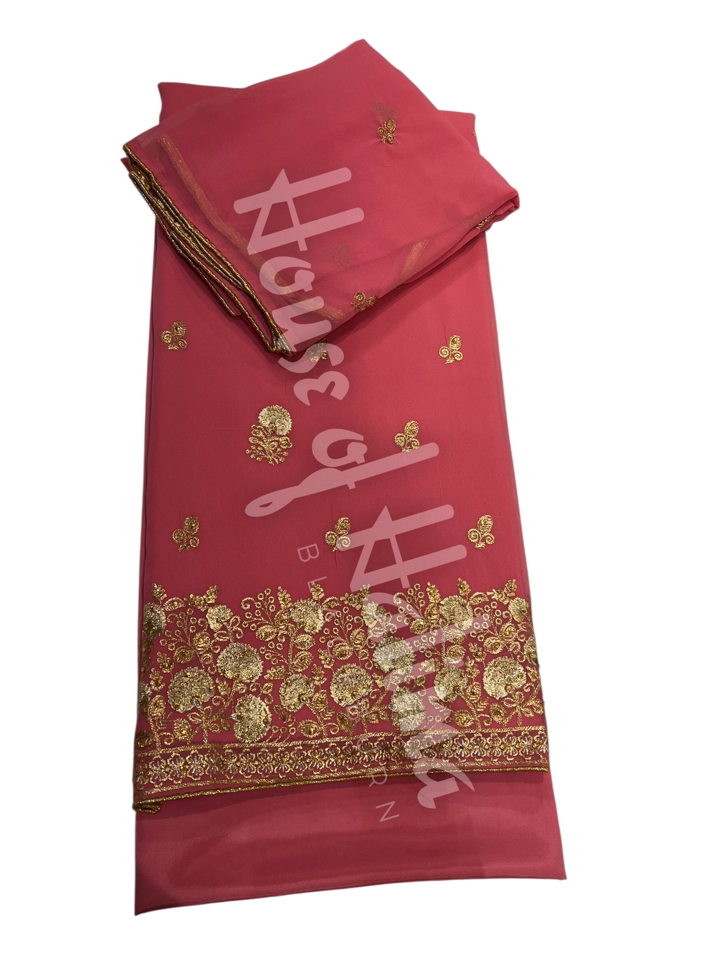 Embroidered georgettes 4pcs (5405)