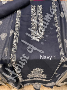 Embroidered alpines 3pcs