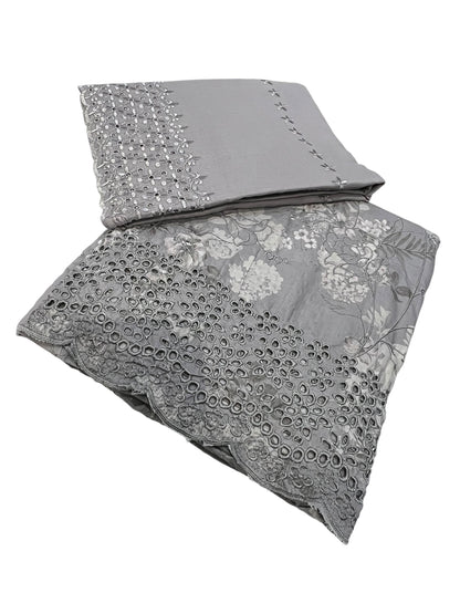 Embroidered cottons 3pcs