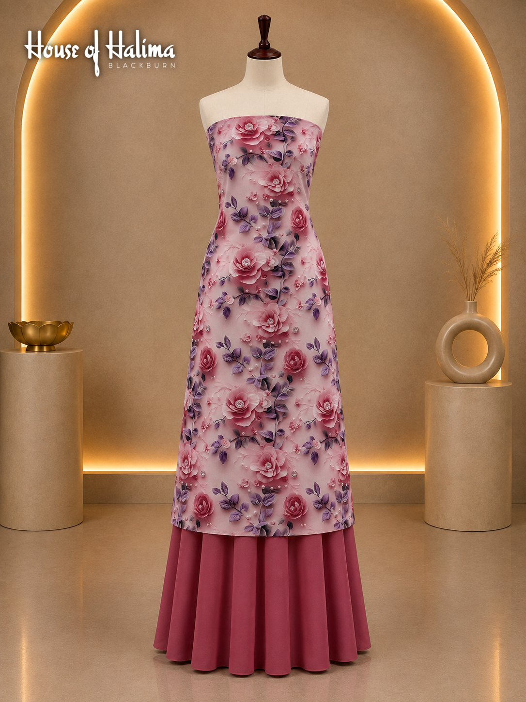 Viscose (lilan) print 2pcs