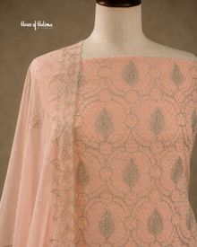 Embroidered Georgette 4 Piece Asian Occasionwear Suit