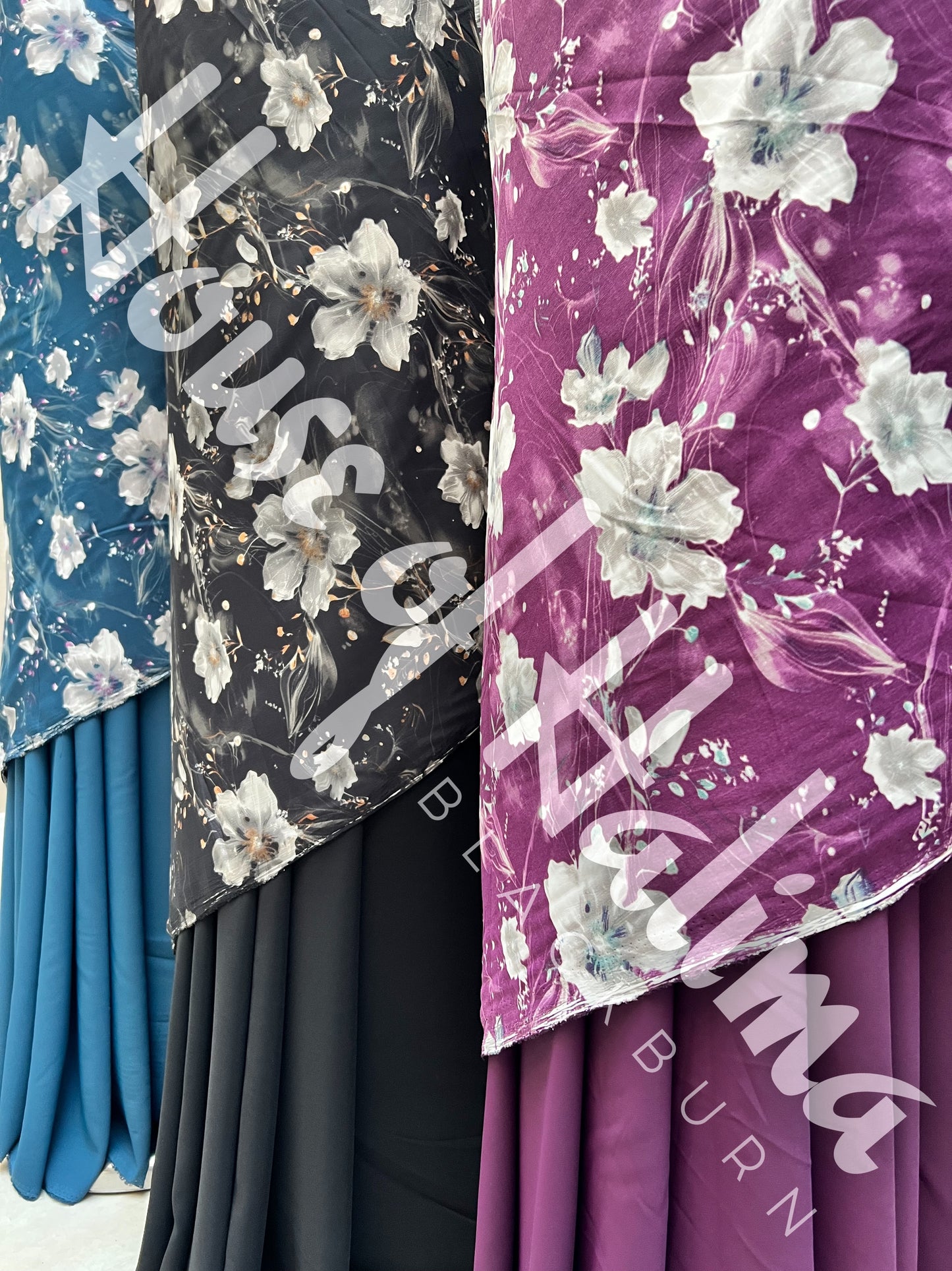 Powder touch print 2pcs