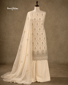 Embroidered Georgette 4 Piece Asian Occasionwear Suit