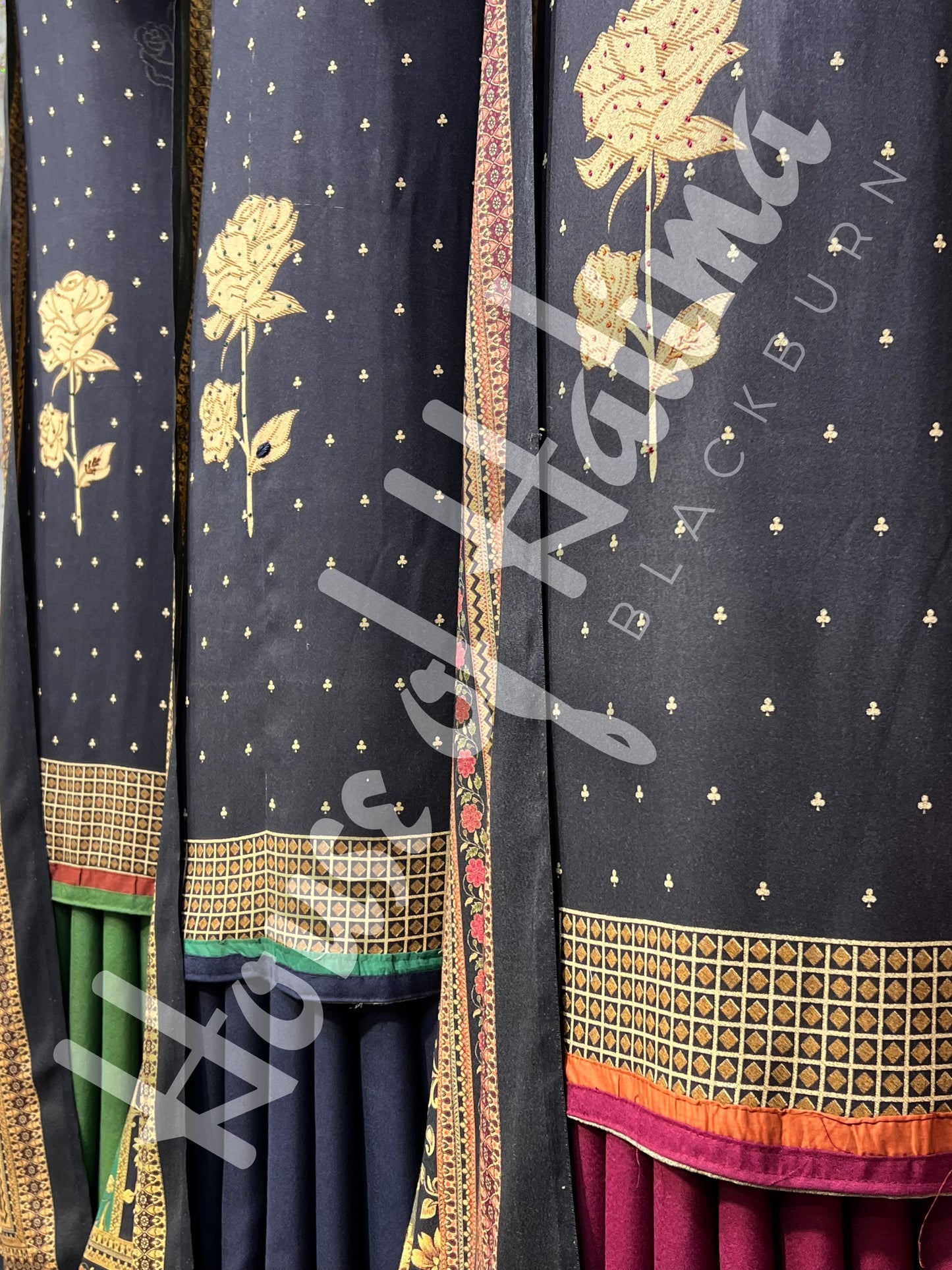 Embroidered alpines 3pcs