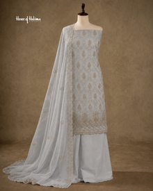 Embroidered Georgette 4 Piece Asian Occasionwear Suit