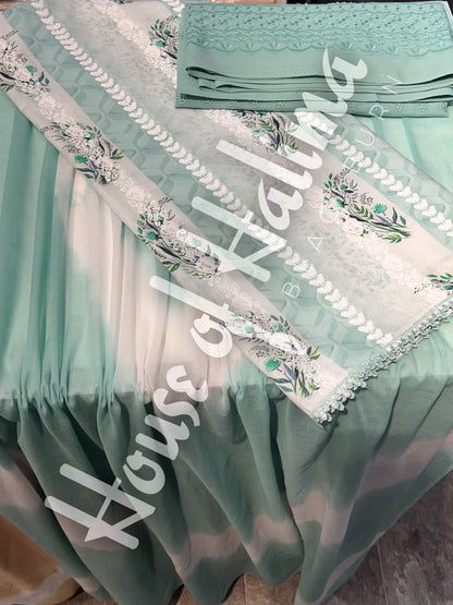 Embroidered cottons 3pcs