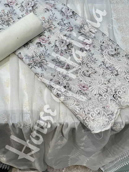 Embroidered cottons 3pcs
