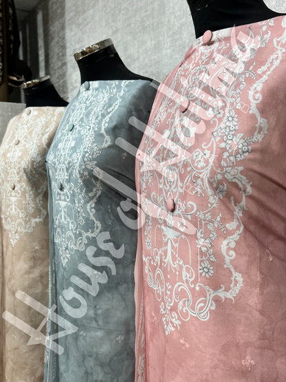 Embroidered cotton 3pcs