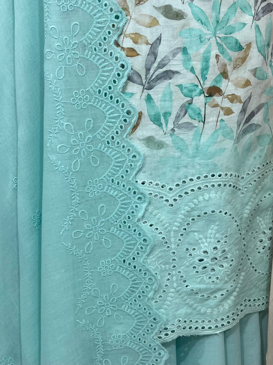 Embroidered cottons 3pcs