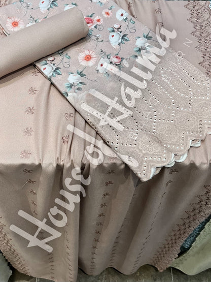 Embroidered alpines 3pcs