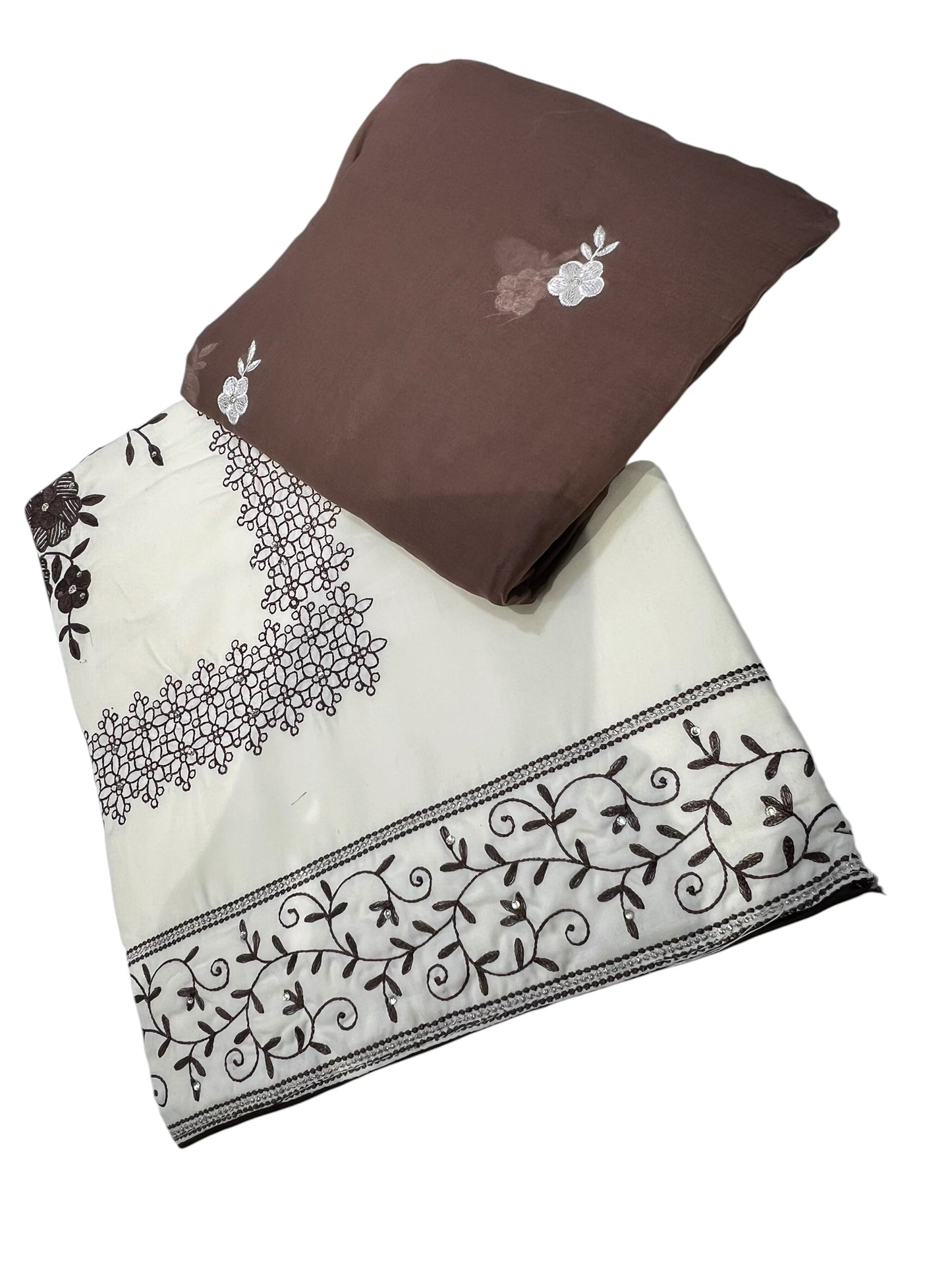 Embroidered cottons 3pcs
