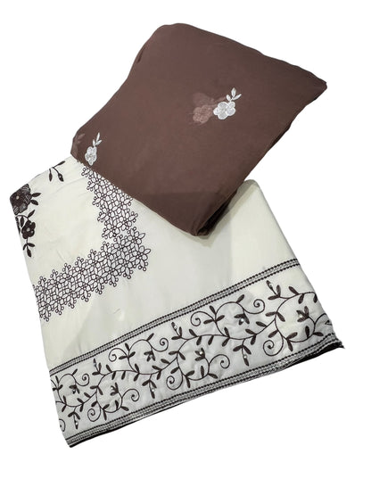 Embroidered cottons 3pcs