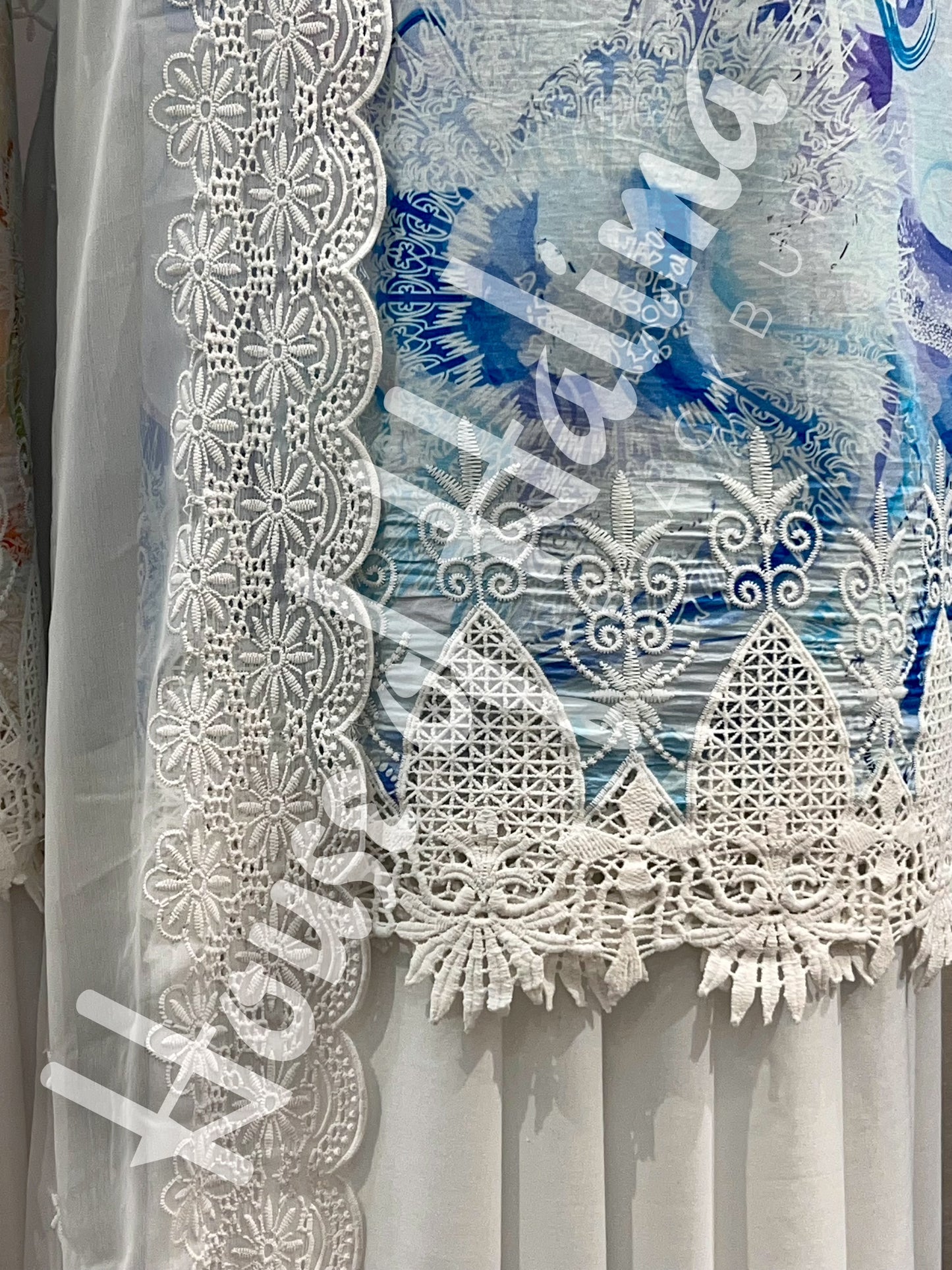 Cutwork cottons 3pcs