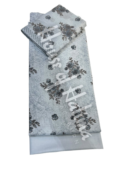 Chikankari cottons 3pcs