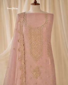 Embroidered Georgette 4 Piece Asian Occasionwear Suit