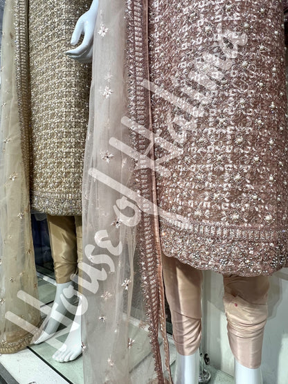 Partywear fancy net 4pcs