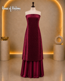 Glitter velvet 2-pieces